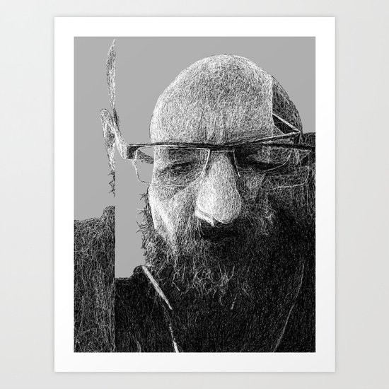 Untitled sketch 123115 Art Print