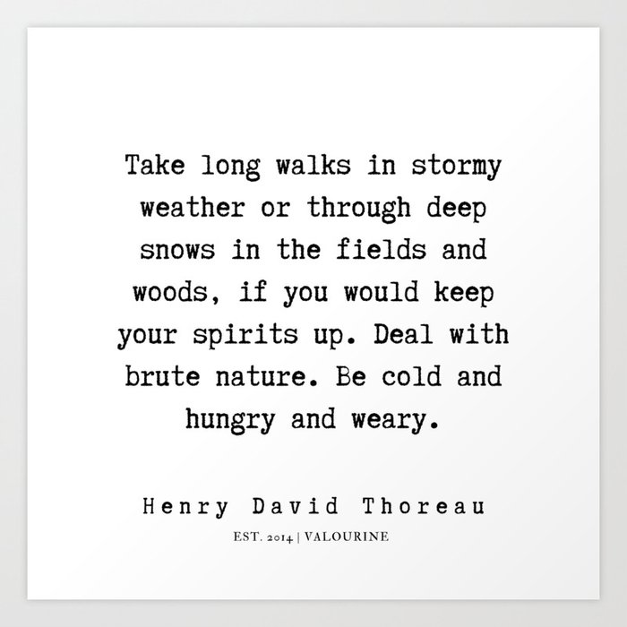 58 Henry David Thoreau Quotes 190715 Art Print By