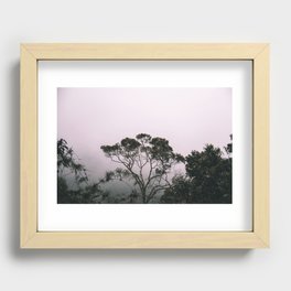 Pastel Jungle  Recessed Framed Print
