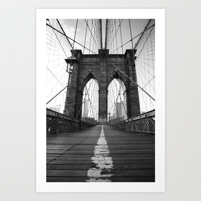 Brooklyn Bridge Art Print