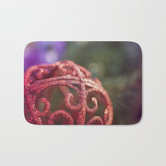 Warm winterlights Bath Mat