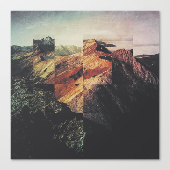 Fractions A89 Canvas Print