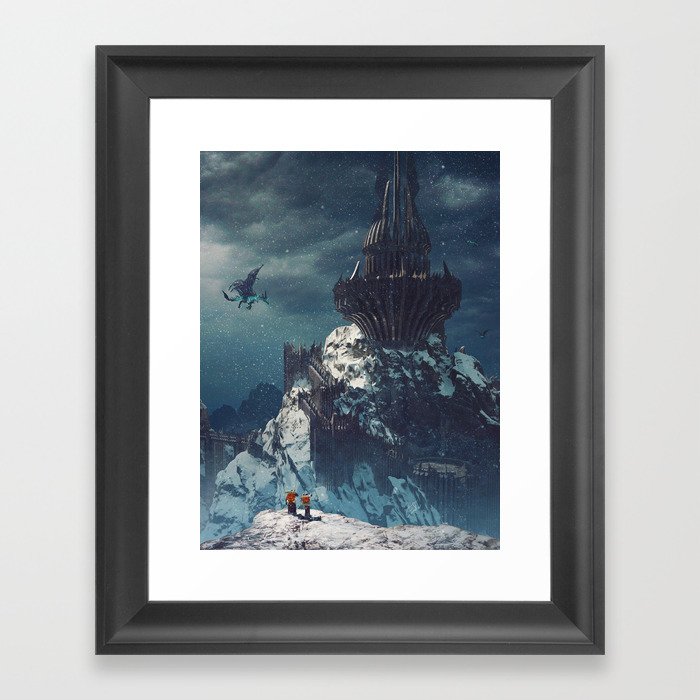 Icecrown (Art) Framed Art Print