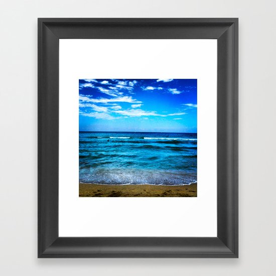 Miami Beach Framed Art Print