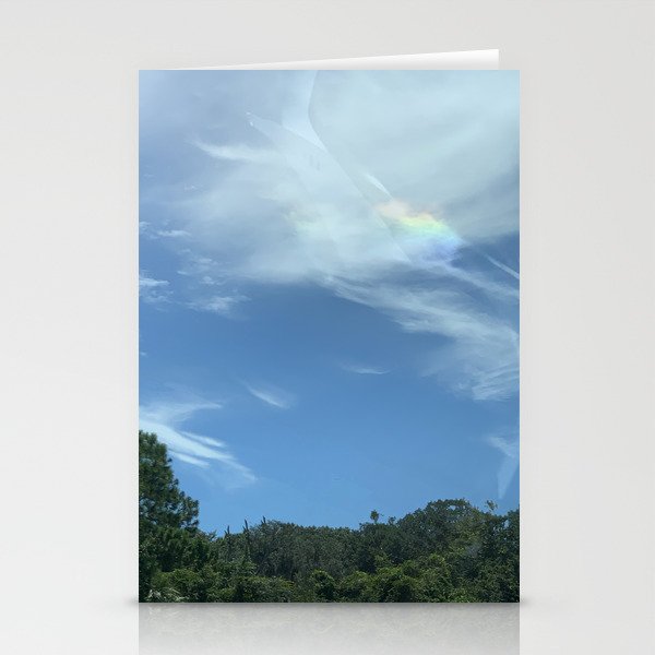 Rainbow In The Clouds Stationery Cards