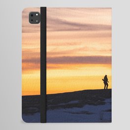 Arctic Sunset Walk iPad Folio Case