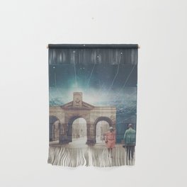 We met as Time Travellers Wall Hanging