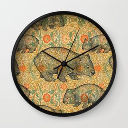 Ode to a Wombat Wall Clock