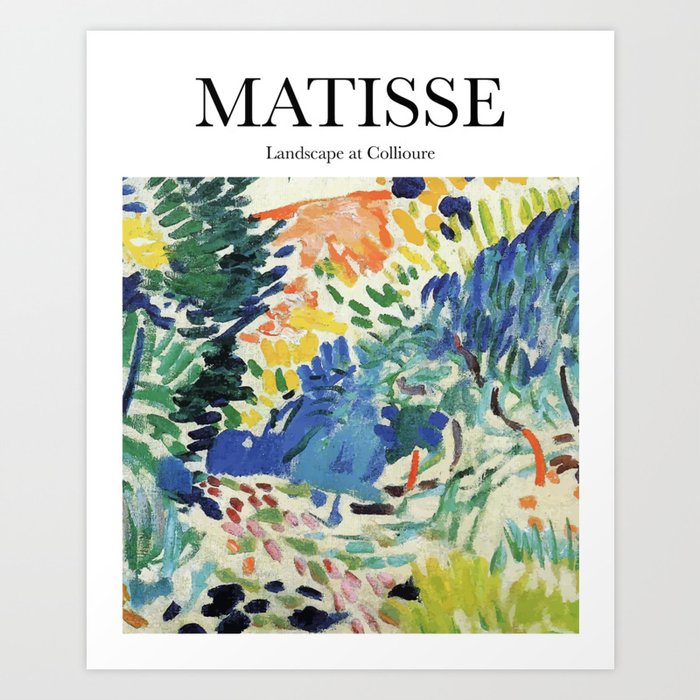 Matisse - Landscape at Collioure Art Print