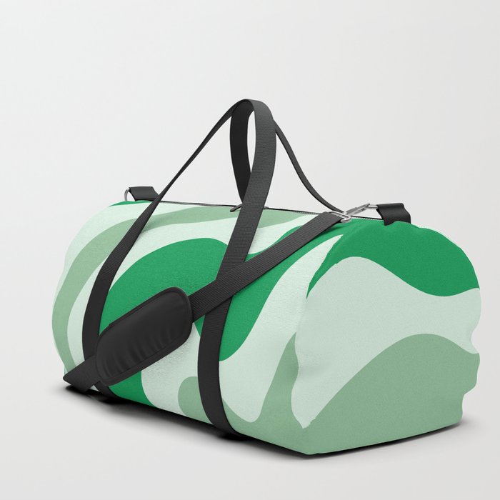 Sage green swirl Duffle Bag