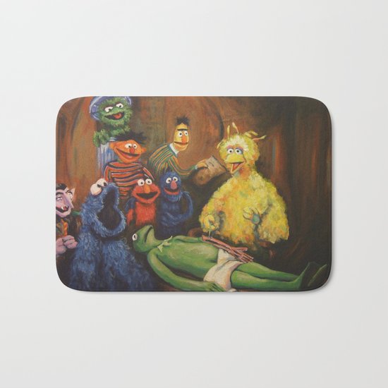 The Anatomy Lesson of Dr. Bird Bath Mat