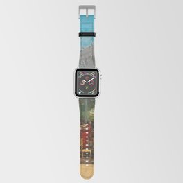 Concert at the Casino of Deauville, 1865 by Eugene Boudin Apple Watch Band