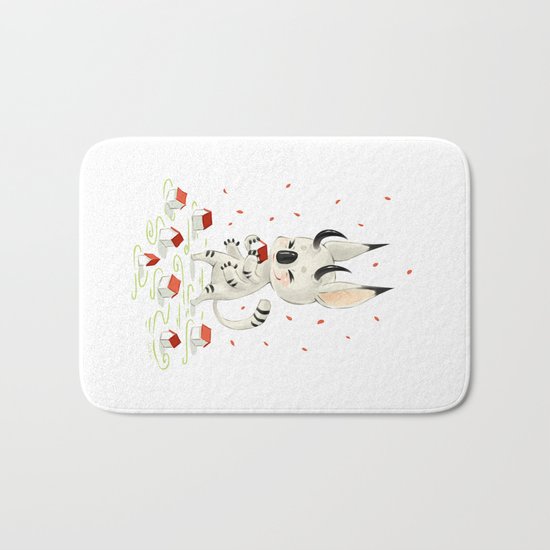 Little Monster Bath Mat