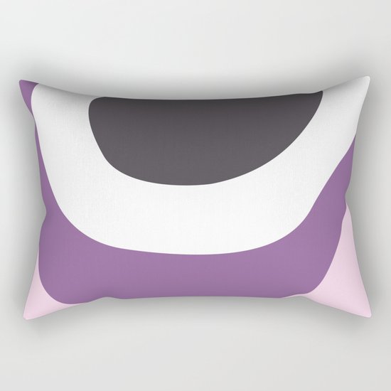 Pink Drop Rectangular Pillow