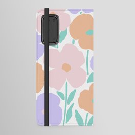 Pastel Floral Android Wallet Case