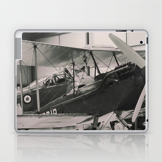 Vintage Aircraft print Laptop & iPad Skin