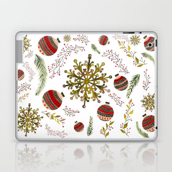 Christmas Decorations Laptop & iPad Skin