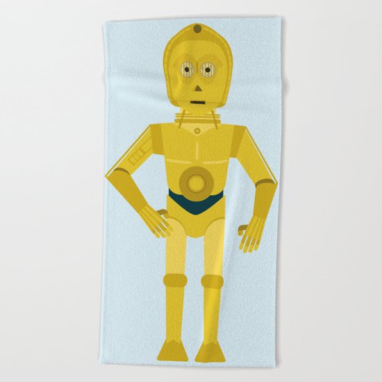 Flat citripio Beach Towel