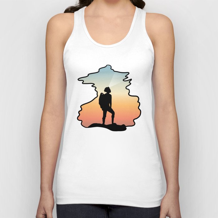 Caves Are My Happy Place - Funny Caving Tank Top