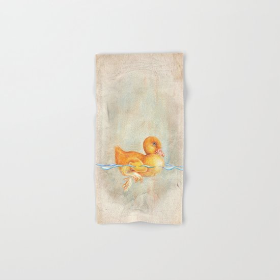 Duckling Hand & Bath Towel