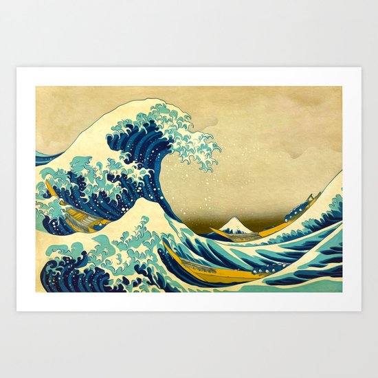 The Great Wave Art Print