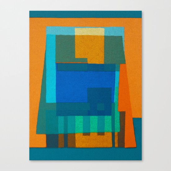 Port Pier Canvas Print