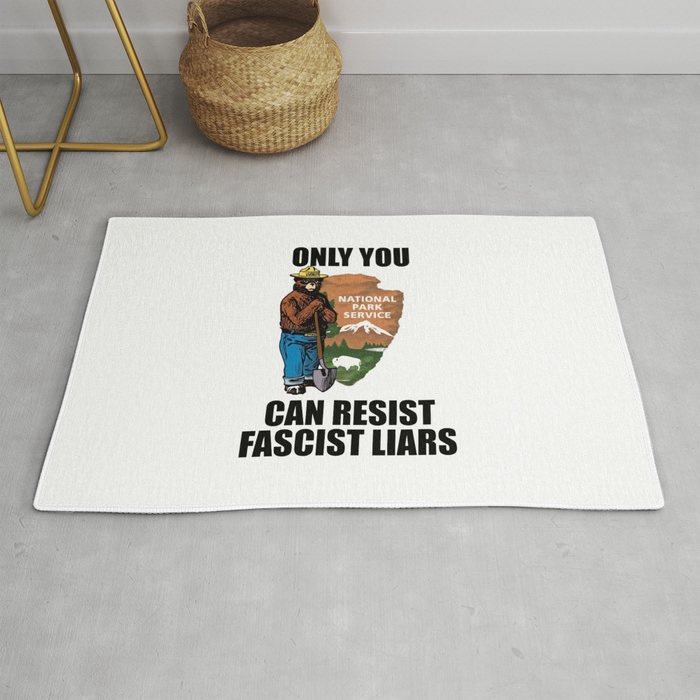Only You Can Resist Fascist Liar Rug