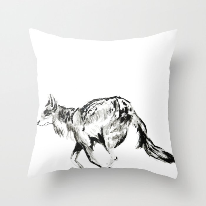 COYOTE Throw Pillow