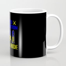 I need ammunition not a ride ukrainian flag quote Mug