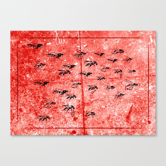 BZZZZZZ Canvas Print
