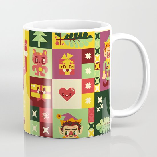 Christmas Geometric Pattern No. 1 Coffee Mug