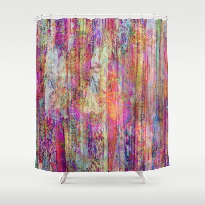 Boho Gypsy Color Crush Shower Curtain