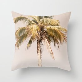 Palm Tree Beach Dream #2 #wall #art #society6 Throw Pillow