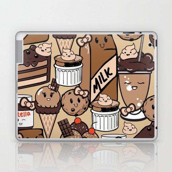 Kawaii Chocolate Laptop & iPad Skin