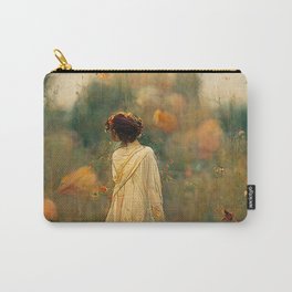 The Golden Field Home Carry-All Pouch | Faerie, Warm, Gorgeous, Field, Fairies, Beautiful, Castle, Landscape, Faeries, Willowood 