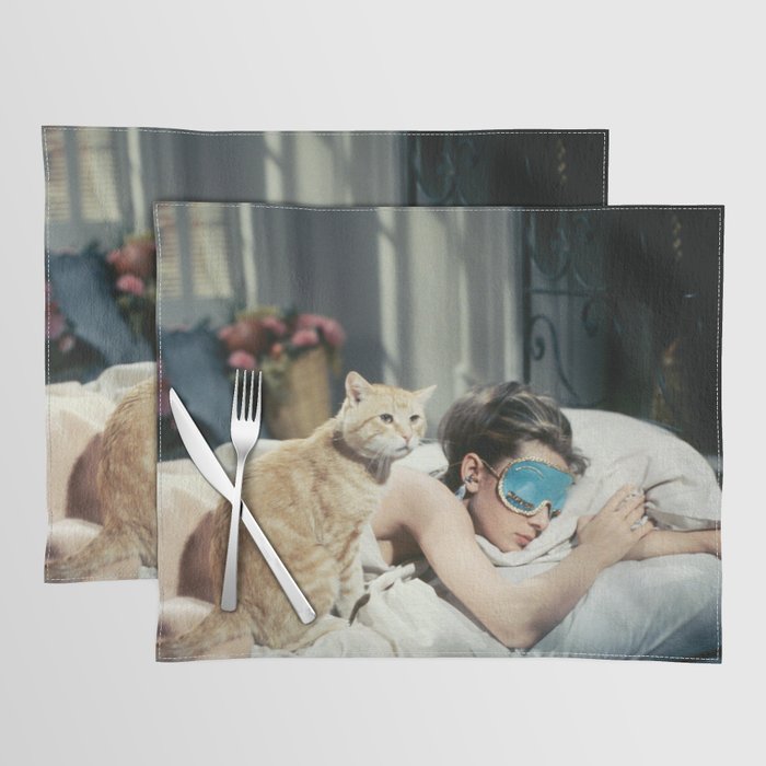 Holly Golightly Breakfast at tiffany movie poster Placemat