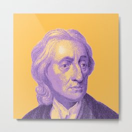 John Locke Metal Print | Government, Humanunderstanding, Johnlocke, Empiricism, Philosopher, Philosophy, Toleration, Book, Reader, Empiricist 