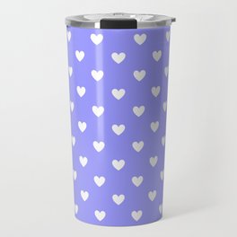 Periwinkle Collection - hearts2 Travel Mug