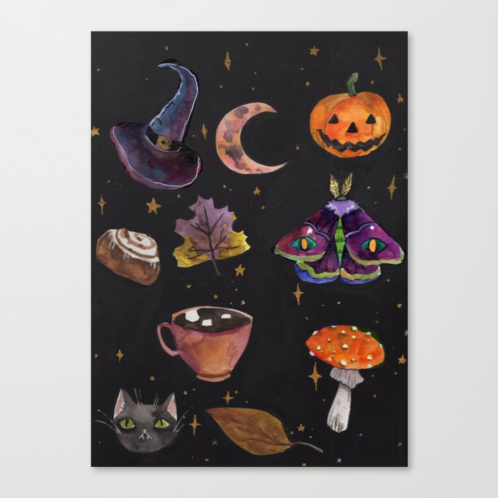 Falloween Canvas Print