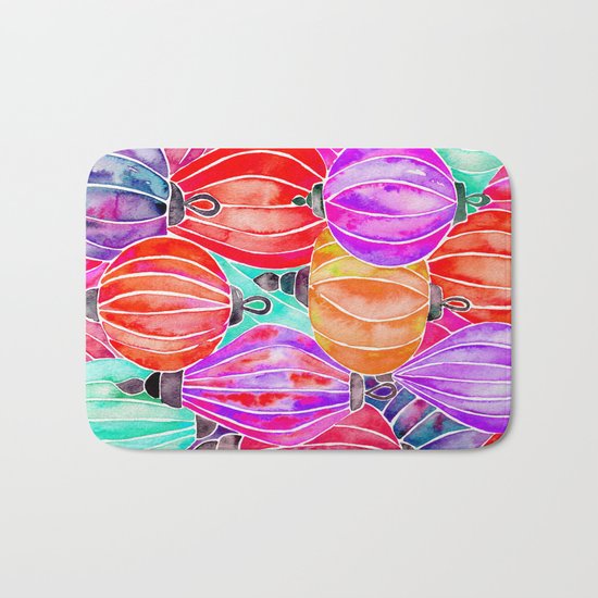 Vietnamese Lanters – Tertiary Palette Bath Mat