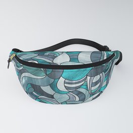 Stained glass pattern Fanny Pack