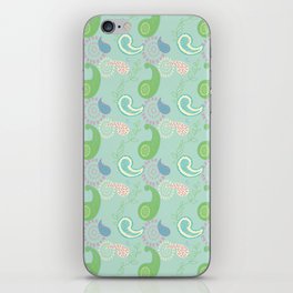 Paisley Reimagined Mint iPhone Skin