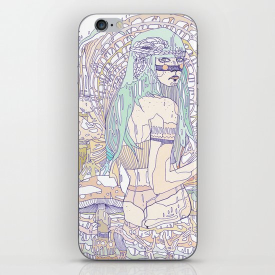 hues in moss iPhone & iPod Skin