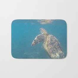 Hawksbill Sea Turtle in the Galapagos Bath Mat