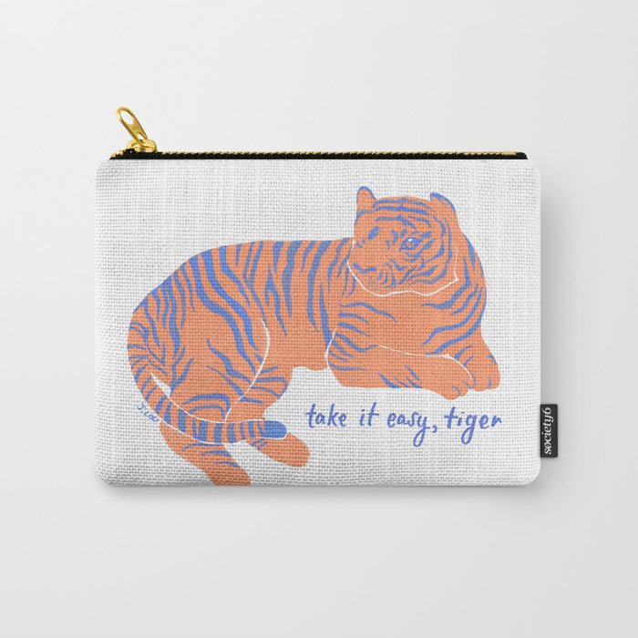 Take It Easy, Tiger Carry-All Pouch