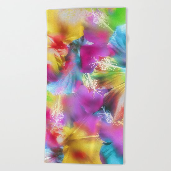 Hibiscus Dream Beach Towel