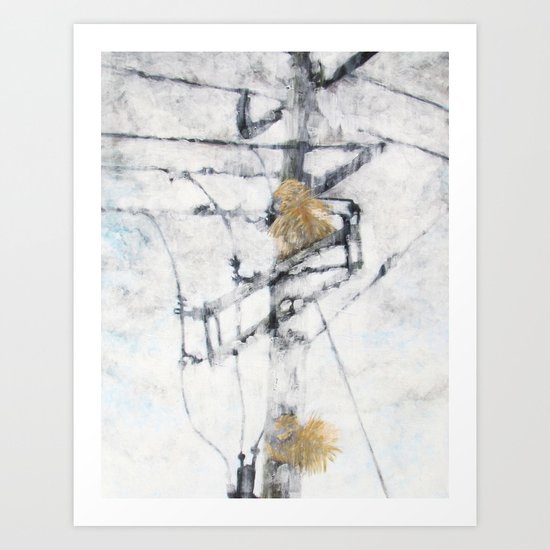 REACHING HEAVEN Art Print