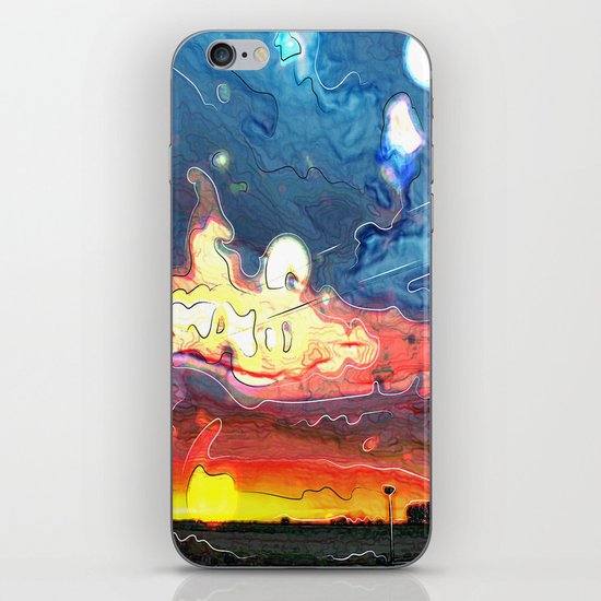 Lost in the rain iPhone & iPod Skin