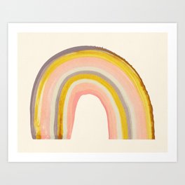 Acrylic Rainbow Art Print