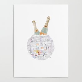 Champagne Disco Poster